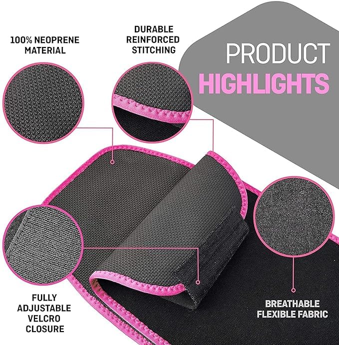 Adjustable Waist Trimmer Sweat Belt