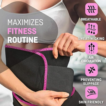 Adjustable Waist Trimmer Belt by PrimeBuy