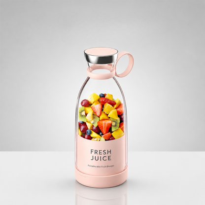 Portable Blender, USB Rechargeable Mini Juicer Blender with ( 6 Blades ) By PrimeBuy