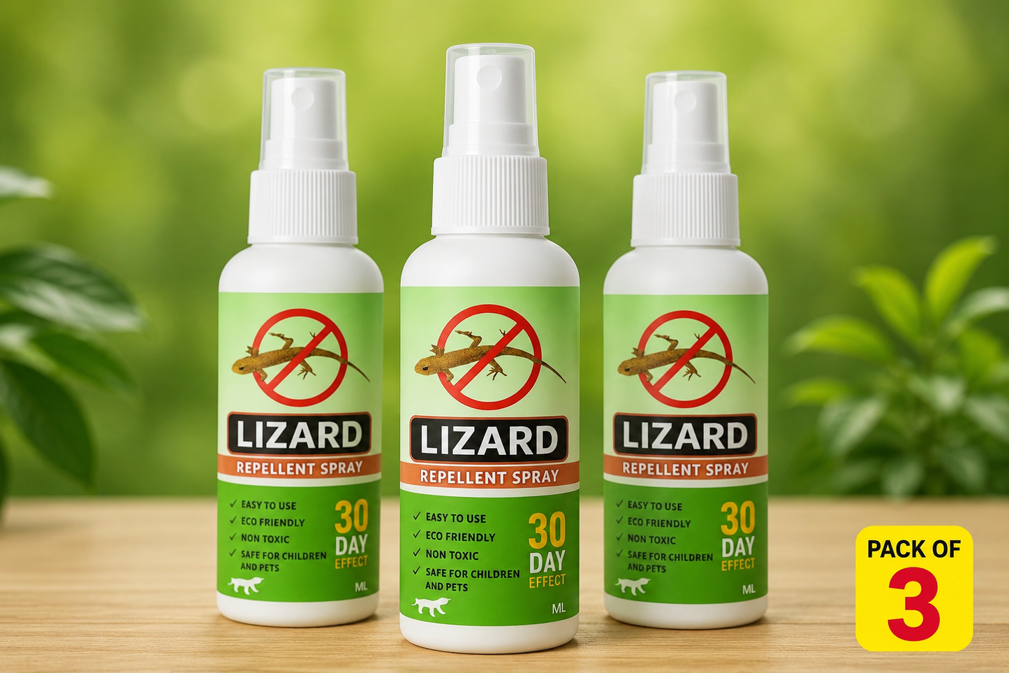 Lizard Repellent Spreay 50Ml (Pack Of 3)