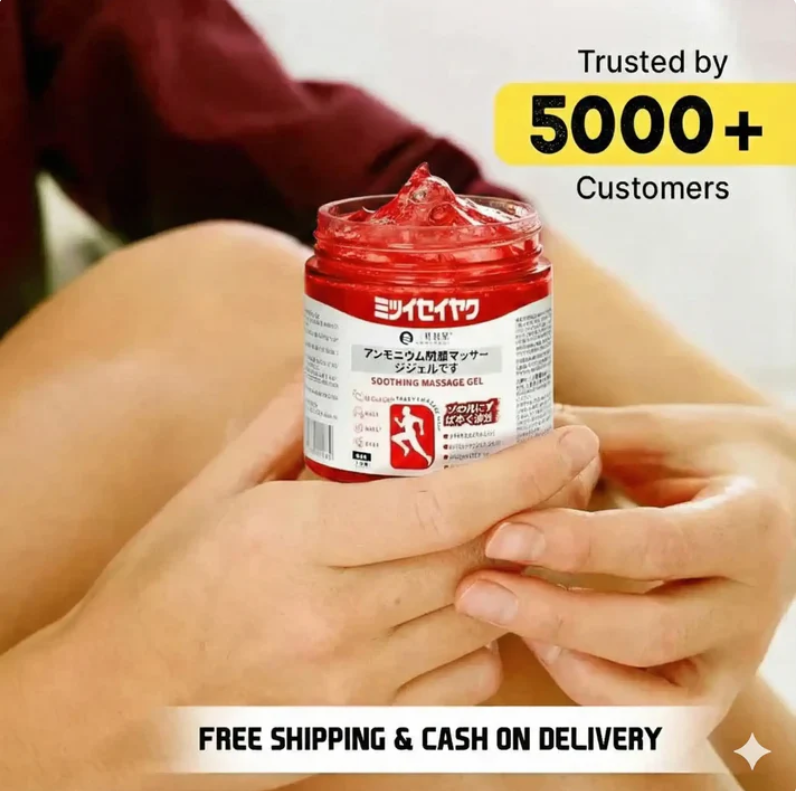 Japanese Massage Gel For Joint Pain And Muscle Relief